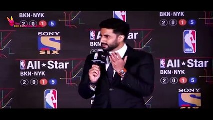 Abhishek Bachchan's Sport Knowledge !!!!! NBA All Star Weekends 2015