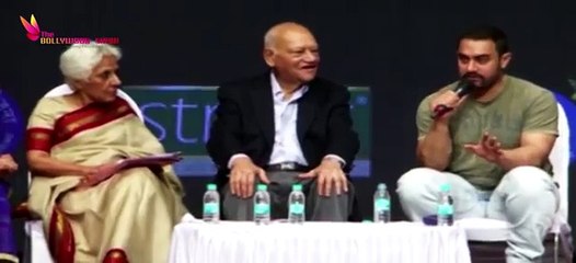 Aamir Khan's Take on Education System - 'My Right, My Responsibility' event