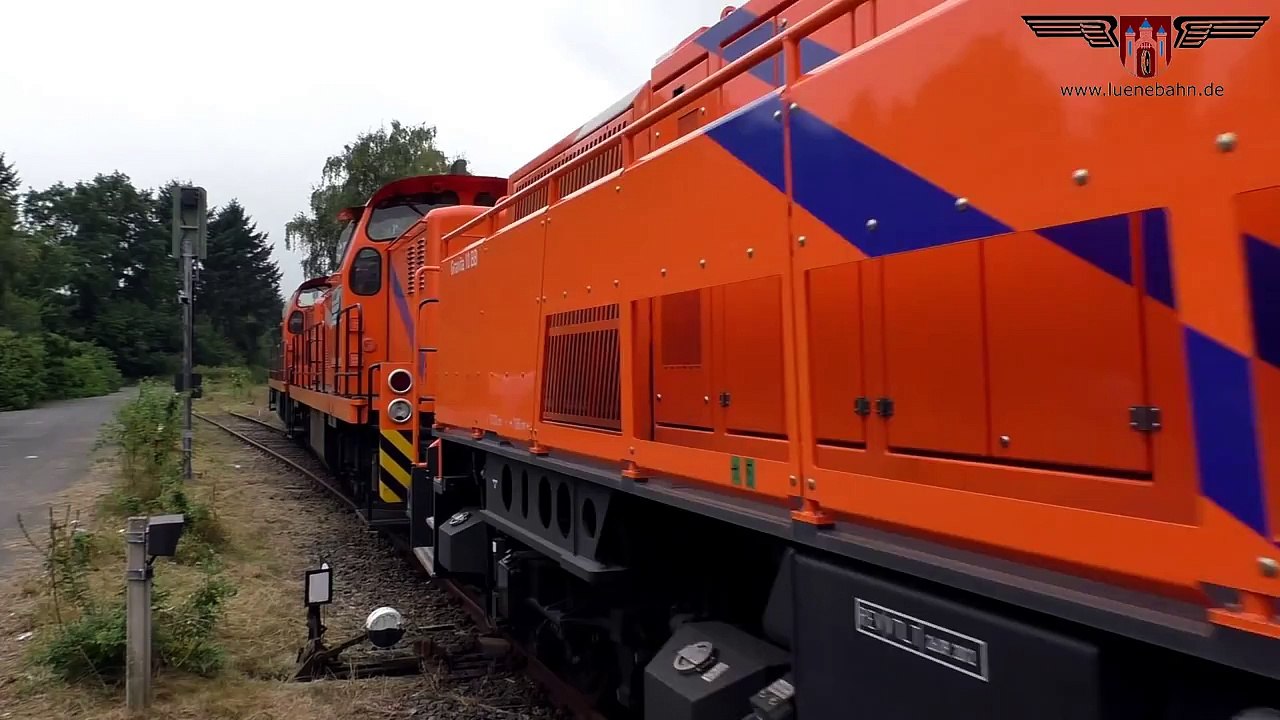 Drei Northrail-Loks auf Tour von Luneburg nach Bleckede