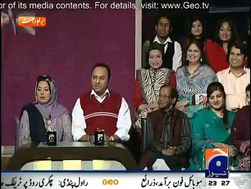Muhammad Hafeez In Khabarnaak On Geo News - 15th February 2015 Khabarnaak Show