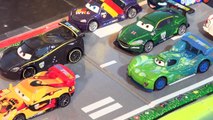 Disney Pixar Cars 2 World Grand Prix Race , Screaming Banshee Saves the Day, with Lightning McQueen