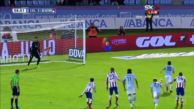 Celta Vigo 2-0 Atletico Madrid goals and highlights 15.02.2015 HD