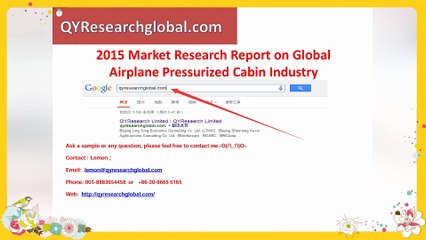 2015 Market Research Report on Global Airplane Pressurized Cabin Industry