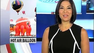 Dambuhalang hot air balloons dinayo sa Pampanga