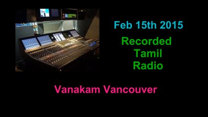 Vanakam Vancouver 2015-02-15