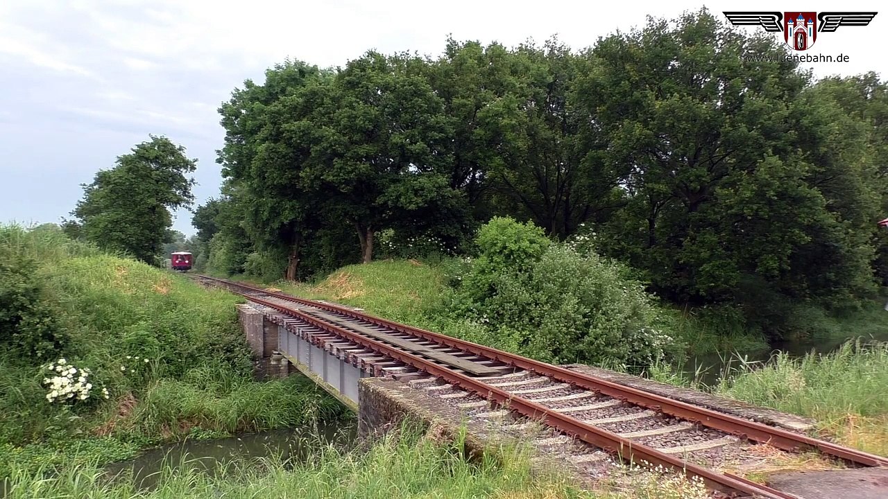 Mit dem Heide-Express bei Wind und Wetter von Winsen nach Niedermarschacht