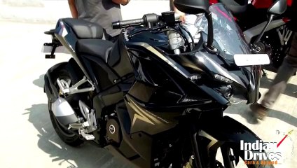 Kawasaki Pulsar 200 SS In Golden-Black Spotted In Indonesia