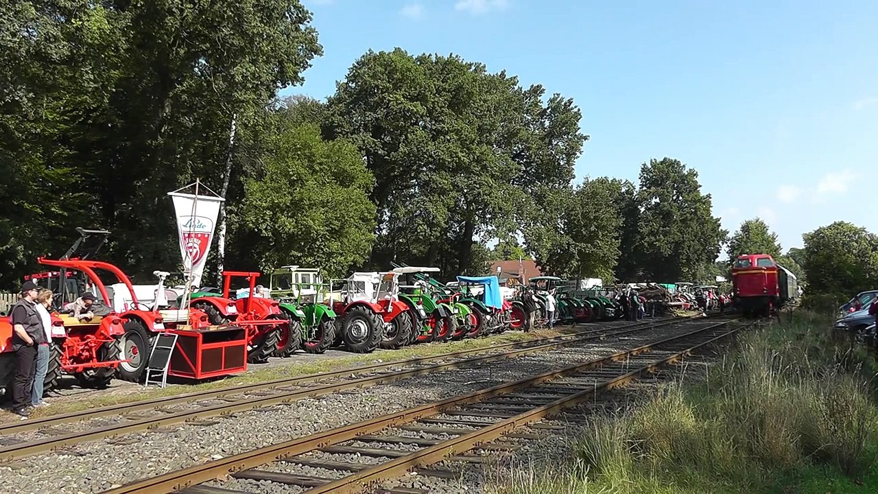 Mit dem Heide-Express nach Salzhausen zum Kirch- und Marktttag