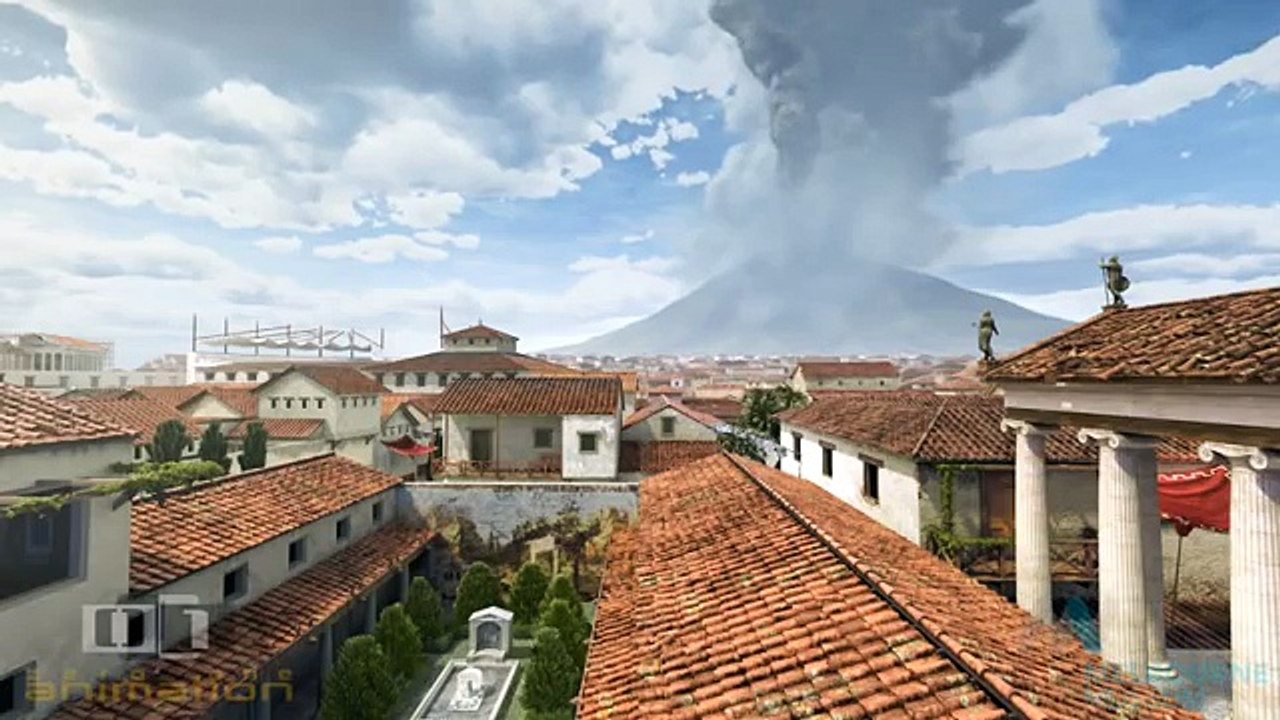 A Day in Pompeii - Full-length animation