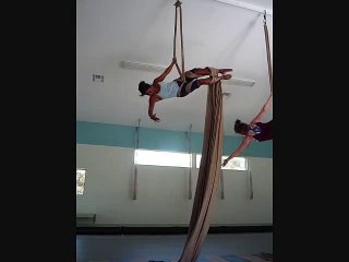 South American Straddle Drop and Cats Cradle