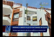 Barranco: Obrero intentó tomarse un selfie y murió al caer de séptimo piso