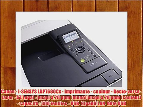 Canon - i-SENSYS LBP7680Cx - Imprimante - couleur - Recto-verso - laser - A4 Legal - jusqu'?
