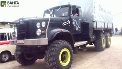 Тюнинг КрАЗа на автовыставке в Германии