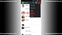 Samsung Whatsapp Arkaplan Nasıl Değiştirilir