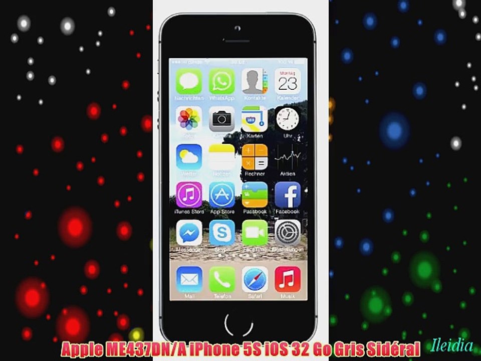 Apple ME437DN/A iPhone 5S iOS 32 Go Gris Sid?ral
