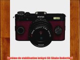 Pentax Q-S1 Kit Compact num?rique hybride 3 (762 cm) 124 Mpix USB Noir/Bordeaux   Objectif