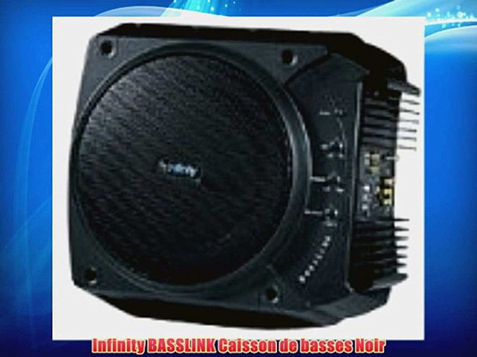 Infinity BASSLINK Caisson de basses Noir