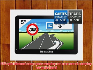 Snooper CC5400?: GPS Camping Car ?cran 5 CARTE A VIE