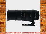 Sigma Objectif 150-500 mm F5-63 APO DG OS HSM Monture Pentax