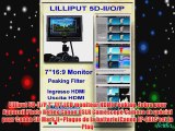 Lilliput 5D-II/P 7'' TFT LCD moniteur HDMI Peaking Zebra pour Appareil Photo Reflex Canon DSLR