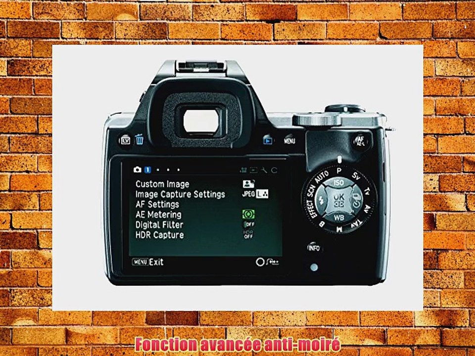 Pentax K-S1 Appareil photo num?rique Reflex 20 Mpix Kit Objectif 18-55 mm Noir