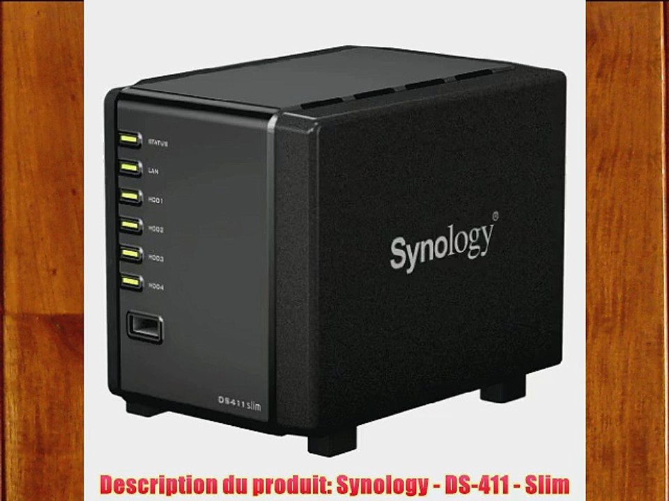 Synology DS-411 Serveur NAS Slim