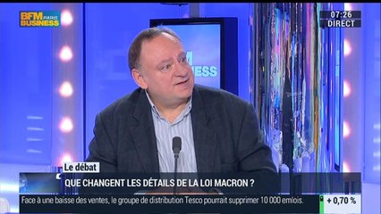 Jean-Marc Daniel: Loi Macron: Les détails peuvent-ils changer la donne de l'économie nationale ? - 16/02