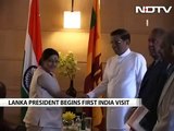 Sri Lankan President Maithripala Sirisena begins first India visit