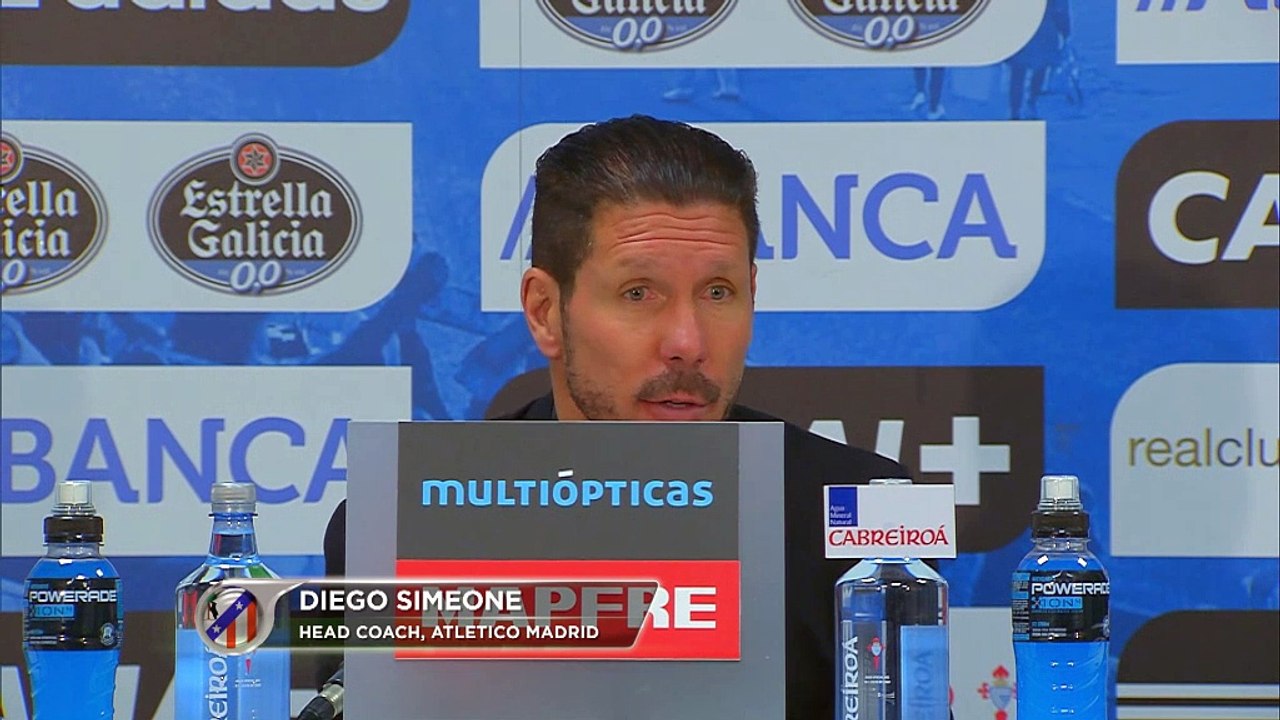 Simeone nimmt Schuld für Vigo-Pleite auf sich