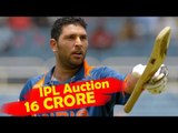 IPL 2015 Auction | Yuvraj Singh Gets Auctioned For 16 CRORES