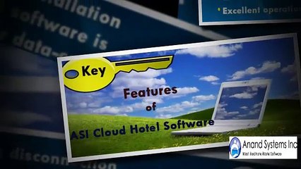 Cloud Hotal Software by Anand Systems Inc