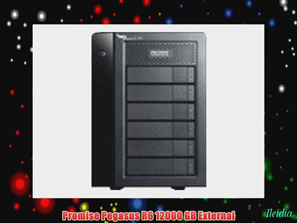 Promise Pegasus R6 12000 GB External