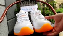 Air Jordan 11 Low White / Citrus 2015
