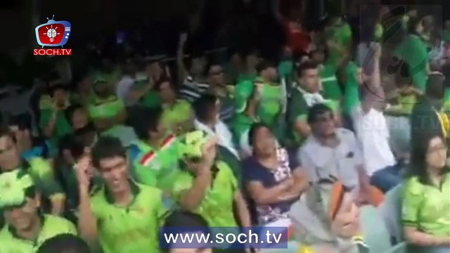 People Chanting go Nawaz go during Pak Vs Ind match in Australia