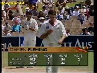 Demon in swinging yorker