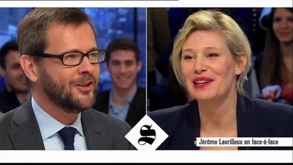 "Le Supplément" : Jérôme Lavrilleux "adore" la voix de Maïtena Biraben