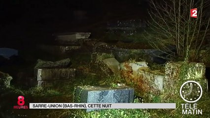 Des tombes profanées dans un cimetière juif d'Alsace