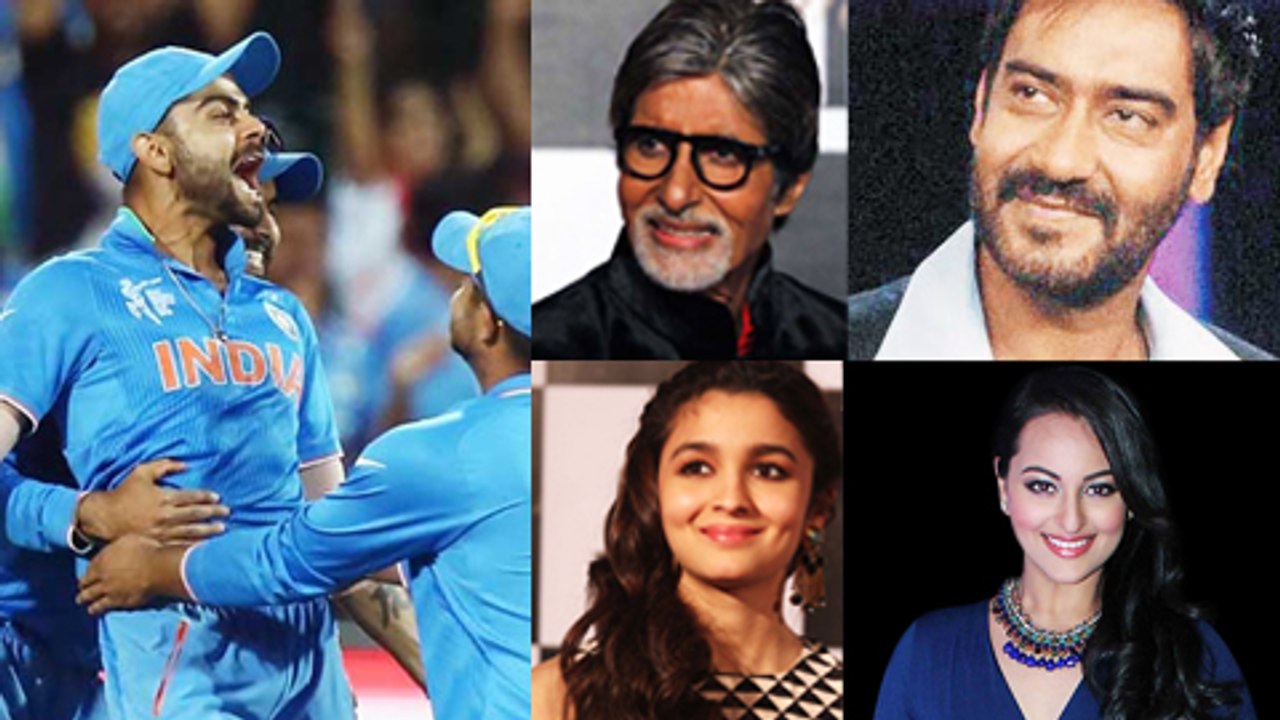 ICC Cricket World Cup 2015 India Vs Pakistan Bollywood Congratulates Team India