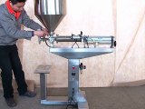 Semi Auto Paste and Water Filling Machine Italian Collaboration