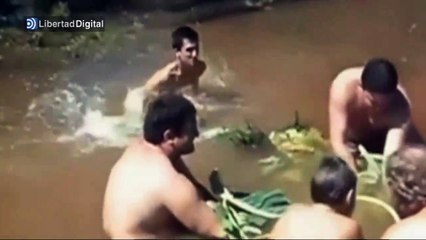 Un niño sale ileso tras ser engullido por un desagüe en Brasil
