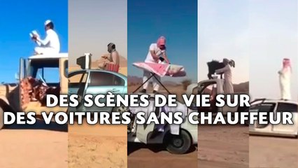 Ils reproduisent des scènes de vie sur des voitures sans chaufeur