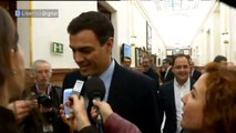 Pedro Sánchez huye de la prensa tras filtrarse la cita de Zapatero e Iglesias