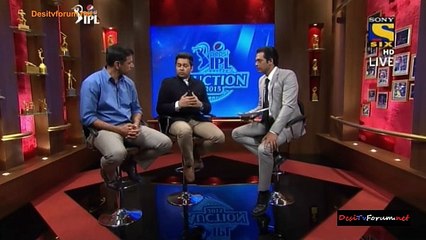 Indian Premiere League IPL Season 8 2015 {Aucation} 16th February 2015 Video Watch Online Pt6