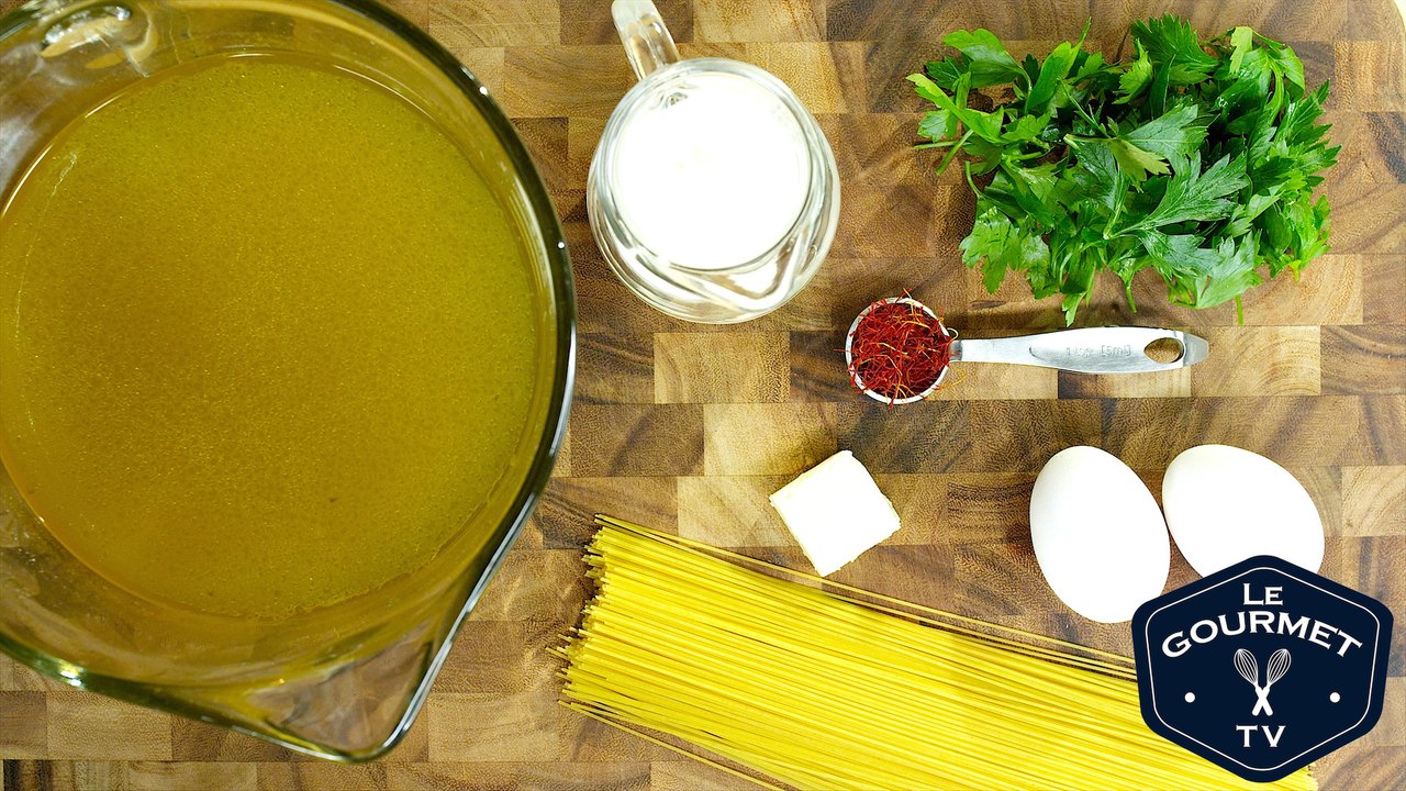 Zuppa Dorata (Golden Soup) - Le Gourmet TV