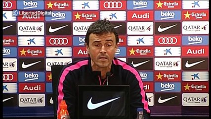 Luis Enrique niega tener una mala relación con Messi