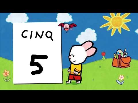 Apprendre les chiffres avec Didou | Les chiffres de 1 à 9 en français