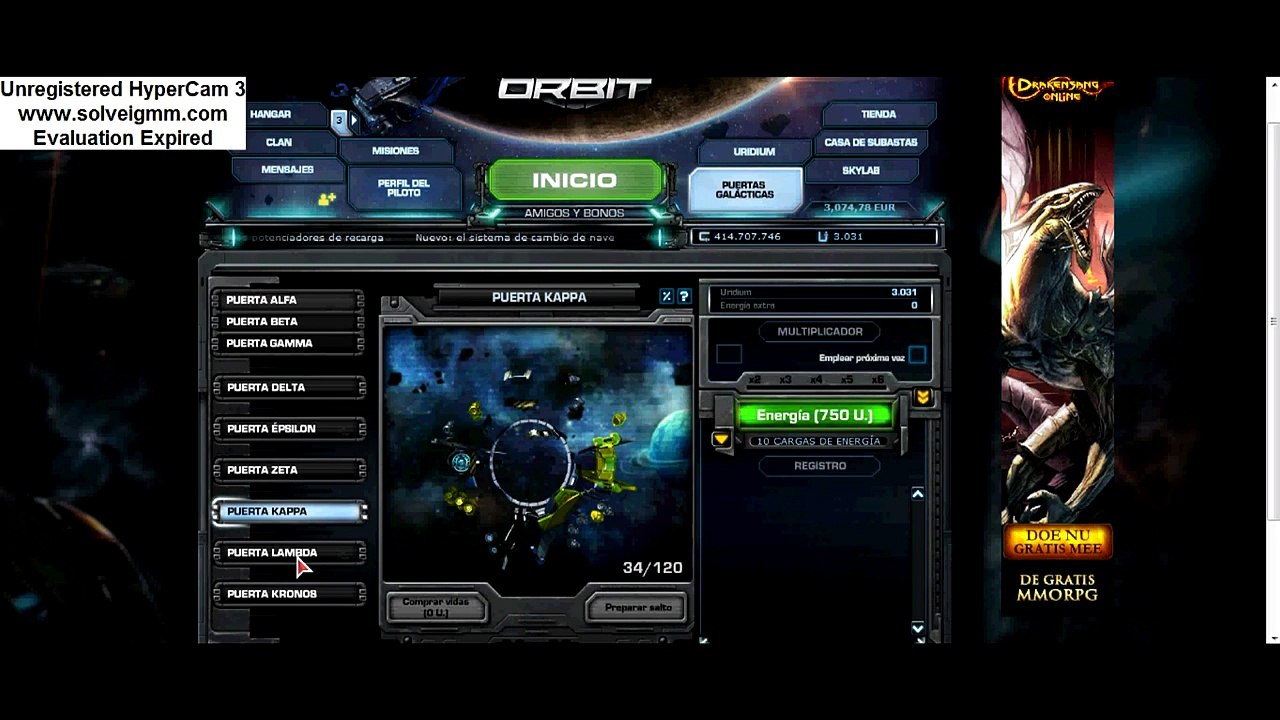 Darkorbit- Selling Spanish Account!