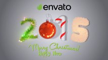 2015 Christmas Greetings Openers Holidays After Effects Project Files