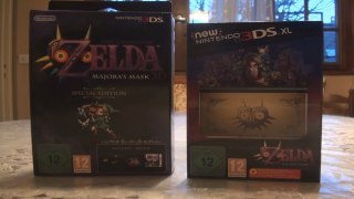 The Legend of Zelda - Majora's Mask 3D : New 3DS XL Collector + Special Edition (Video Unboxing)