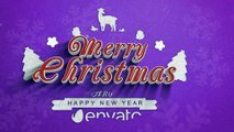 Merry Christmas Openers Holidays After Effects Project Templates